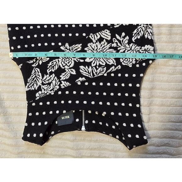 Anthropologie Maeve Effemy Floral Polka Dot Jacquard Shift Dress. - Picture 10 of 13